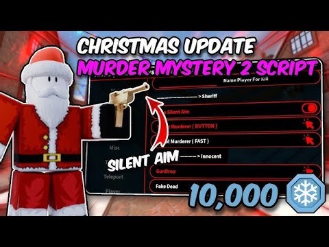 🎅 [NEW🎄] Best Murder Mystery 2 Christmas Autofarm & Auto End Round Script | Auto Gift🎁 | Keyless ⛄