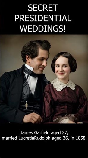 James Garfield & Lucretia Rudolph Wedding (1858) | Secret Presidential Weddings