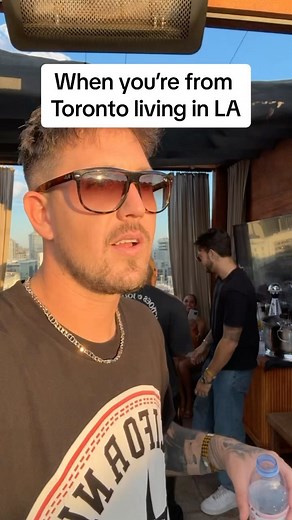 110K views · 339 reactions | @itsryanpownall holding it down in for us in LA 凉 #TorontoCulture - #Toronto #drake #notlikeus #canada @champagnepapi | Toronto Culture | Facebook