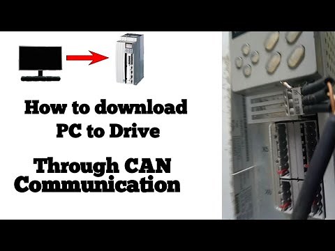 How to use GDC download through CAN communication | Lenze inverter communication usinig GDC