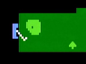 Computer Golf Magnavox Odyssey 2 Gameplay