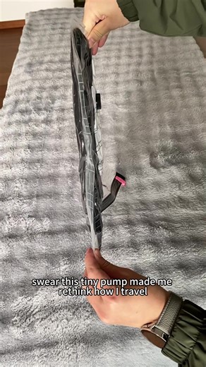 Revolutionize Travel Packing with Smart Vacuum Pump