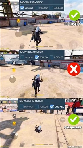 ✅Best Joystick Settings For Fast Movemet In COD MOBILE BR 2025! #shorts #trending #codm