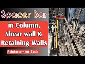 Spacer Bar used in Column, Retaining Wall, Shear Wall