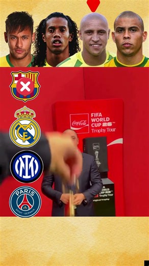 How Many Clubs Neymar Jr, Ronaldinho, Roberto Carlos & Ronaldo Nazario Played For? #shorts #goviral