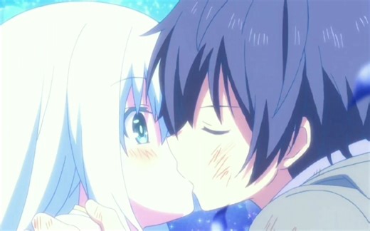 前方极致舒适！动漫里的高能亲吻合集♡！