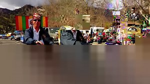 Come on out to Whiskey Flat today! Weather is beautiful, sun is shining, here's a taste of Saturday's action! Parade and carnival. | Kernville Chamber of Commerce