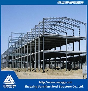 [Hot Item] Steel Structure Construction Made of Steel Beam, Truss, Girder Frame for Warehouse