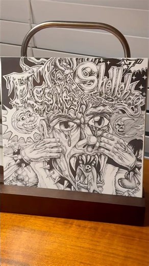 FLESHIES/SHELLSHAG - S/T 7 inch 45 rpm dead broke Rekerds punk rock #vinyl 7 inch Saturday 3/4