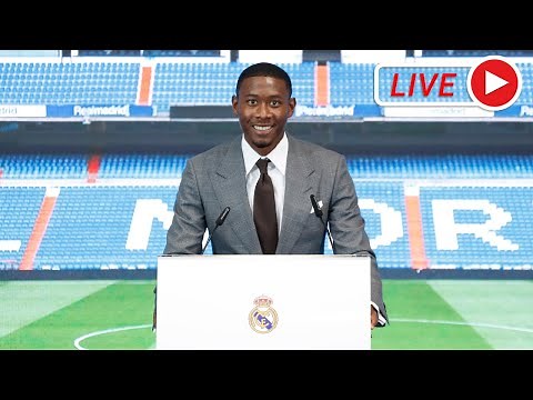LIVE | DAVID ALABA Real Madrid presentation