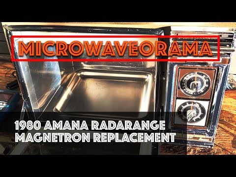 Replacing the Magnetron on my 1980 Amana Radarange