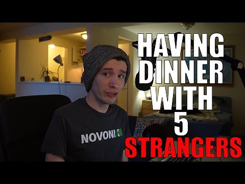 Having dinner with FIVE strangers - Timeleft Review