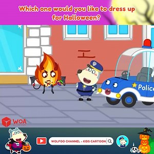 302K views · 2.8K reactions | Police and fire training!  Stay tuned for new videos on the Wolfoo Channel - Kids Cartoon YouTube channel #wolfoo #cartoonforkids #halloween #halloween2024 #spookynotscary | Wolfoo Kids Cartoon | Facebook