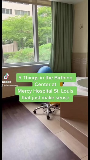 648K views · 24K reactions | 5 things in the Birthing Center at Mercy Hospital St. Louis that just make sense! | Mercy | Facebook