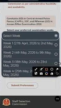 Ssc_gd_slot_booking_breking_news / Ssc_gd_week_slot_slection_book #ssc #sscgd #video #ytshorts #2026