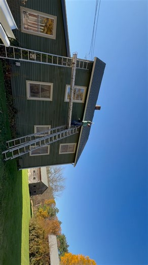 We are installing gutters today 🤝 | Condor construction Llc