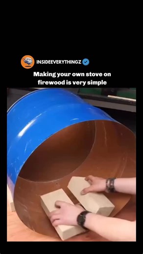 Explore l Learn l Facts on Instagram: "making your own stove using firewood is a simple and practical solution, especially in outdoor or low-resource settings. with basic materials like bricks, clay, metal sheets, or even stones, you can create a focused fire chamber that improves airflow and heat efficiency. this type of stove burns wood more completely, produces less smoke, and uses less fuel compared to an open fire. it’s a smart example of how simple design and understanding of heat flow can