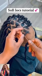 Soft locs tutorials Video credit: 2GetInspired #hairstyle #hairtransformation #hairgoals #reels #viralreels #viralvideo | Diseph Benson Page