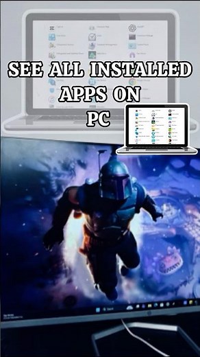 How to see all apps installed on your pc in seconds 💻👨‍💻.#pctips #computertechnic #pc #tech