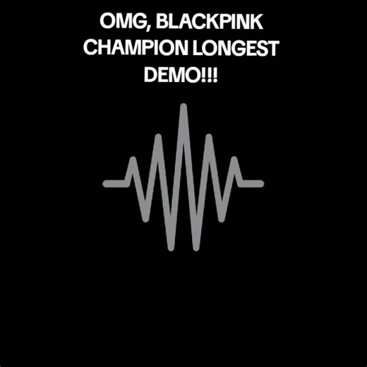 BLACKPINK: Champion Longest Demo Reaction