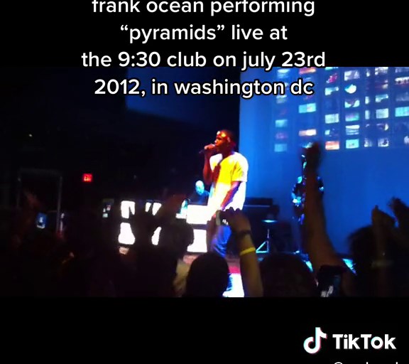 Frank Ocean: Live Performance of Pyramids at the 9:30 Club