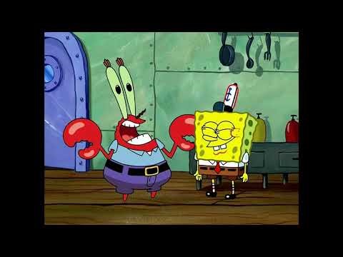 Mr. Krabs Spelling Crazy in Totally Radical 10 Hours Way