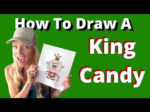 How To Draw King Candy