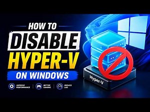 How to Disable Hyper-V on Windows 11
