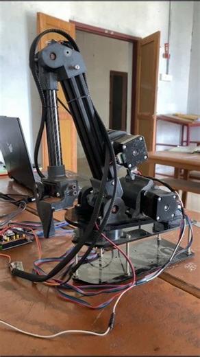 റോബോട്ട് 🤖 | Robotic arm Part 5 #shorts #kerala #polytechnic