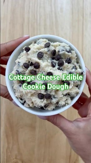 Cottage Cheese Edible Cookie Dough