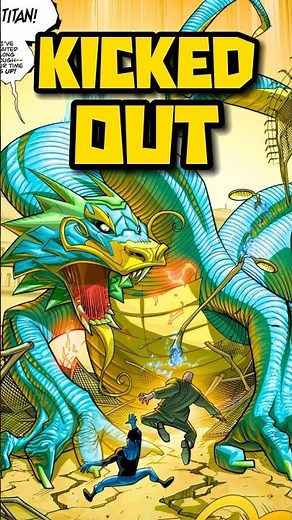 Invincible and Titan Face Off Against the Spirit Dragon, Mister Liu | Invincible #invincible #comics