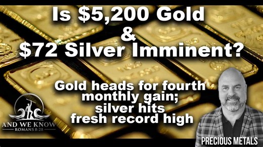 11.29.25: Gold hits 4th monthly gain, SILVER hits FRESH RECORD HIGH, standby for $72 Silver, Pray!