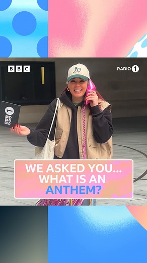 what's the biggest anthem of all time? ✨👀 listen to radio 1 anthems rn on @bbcsounds | BBC Radio 1