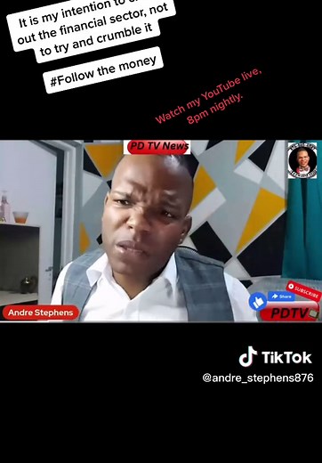 Andre Stephens Financial Sector Cleanout - YouTube Live at 8pm Nightly