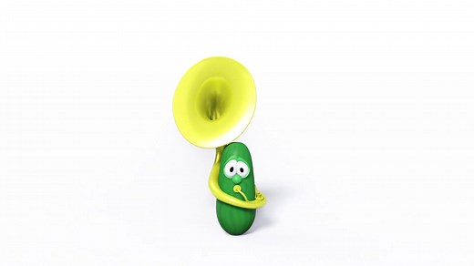 I've been wanting to animate Larry with his tuba for a while, so here it is! #veggietales #music #comedу #fananimation #fyp