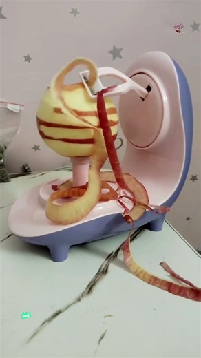 So Satisfying! Apple Cutting Machine with Real Sound