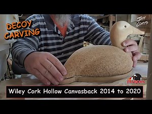 Wiley Cork Canvasback Decoys - Decoy Carving - Duck Hunting