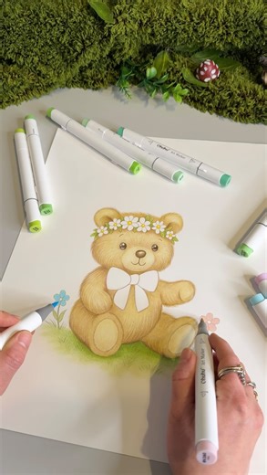 Boy or girl? 🩵🩷 my gender reveal drawing ✏️ I made this with ohuhu markers when I was 39 weeks pregnant, love them so much! New art and more drawings with these ohuhu’s coming soon, especially for my Dutch followers; so follow if you’re curious how I will make new ‘remarkerble’ art 🤩🤩 the reveal is in my next video 🥰 #baby #genderreveal #boyorgirl #pregnant #drawing art ohuhu markers baby artist pregnancy ohuhumarkers draw sketching foryou artistofinstagram explorepage | Rajacenna