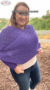 Stay warm and stylish this winter season with the Crochet Scarf with Sleeves. It's a fun project and makes a lovely gift! Get the pattern here: https://www.nickishomemadecrafts.com/crochet-scarf-with-sleeves/ #crochet #yarn #diycrafts #learntocrochet #crochetpattern #handmadegifts | Crochet Patterns & Tutorials by Nicki's Homemade Crafts