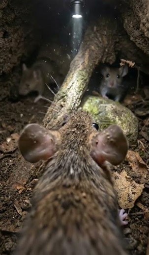 Inside the Hidden World: Ultra-Realistic Pocket Gopher POV Exploration 🐾🔬” #4kvideo #dungbeetle