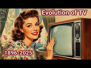 “From Black and White to Smart Screens: The Story of Television” 1896- 2025 | History EVOLUTION