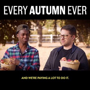 Happy first day of Fall! Time to break out your sweaters. 🍂🍂 | Smosh