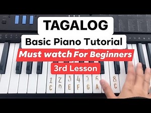 TAGALOG-PIANO TUTORIAL(3) BLACK KEYS