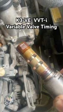 K3-VE Variable Valve Timing VVT-i Perodua Myvi Toyota Avanza Perodua Kambara #automobile #mechanic