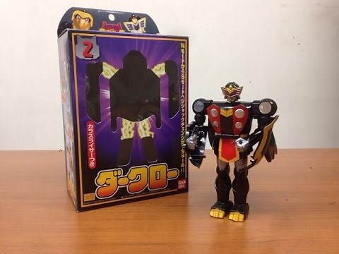 テツワン探偵ロボタック ジシャックチェンジシリーズ2 ダークロー Tetsuwan Tantei Robotack dakuro