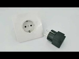 Universal to Europe Type E/F Travel plug adapter for Schuko,Germany, Korea,France,Asia