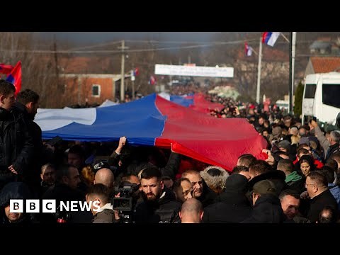 Serbia puts troops on high alert over rising tensions with Kosovo - BBC News