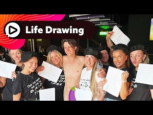 LIFE DRAWING | Cheeky classes for hen parties with a model & private venue