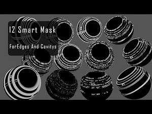 Edge Masks - Blender Procedural Smart Masks (free)