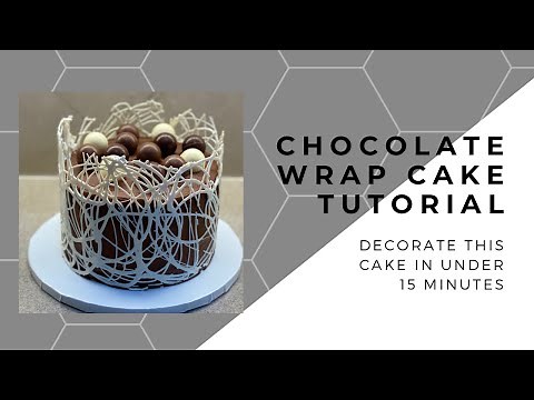 Chocolate Wrap Cake Tutorial